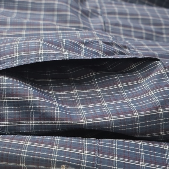 Columbia Vented Omni Shade Mens XXL Blue Plaid Button Up - Picture 8 of 10